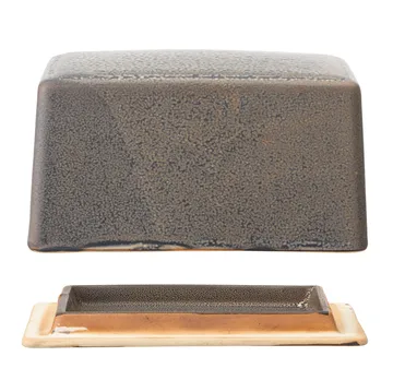 Kendra butter dish stone - Grey - Bloomingville