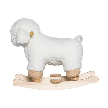 Laasrith sheep rocking horse. - White - Bloomingville