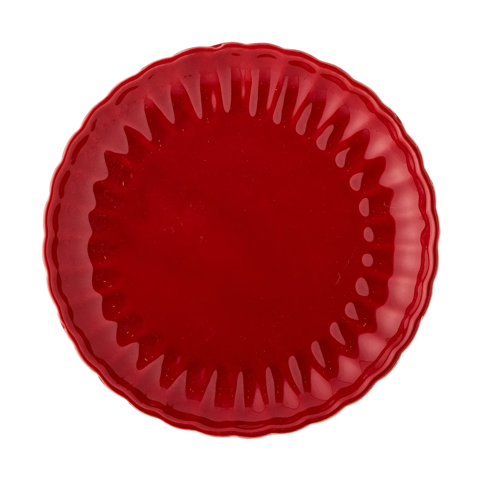 Latina plate Ø20 cm, Red Bloomingville