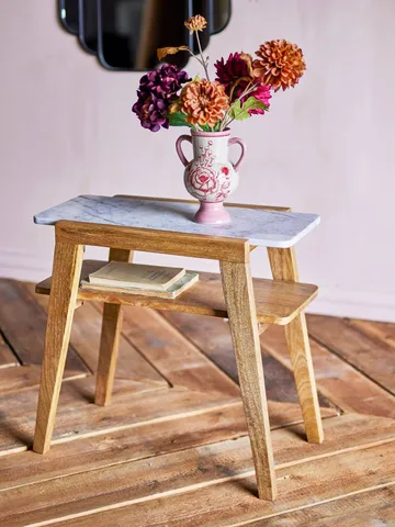 Livi side table - Nature, 61x57 cm - Bloomingville