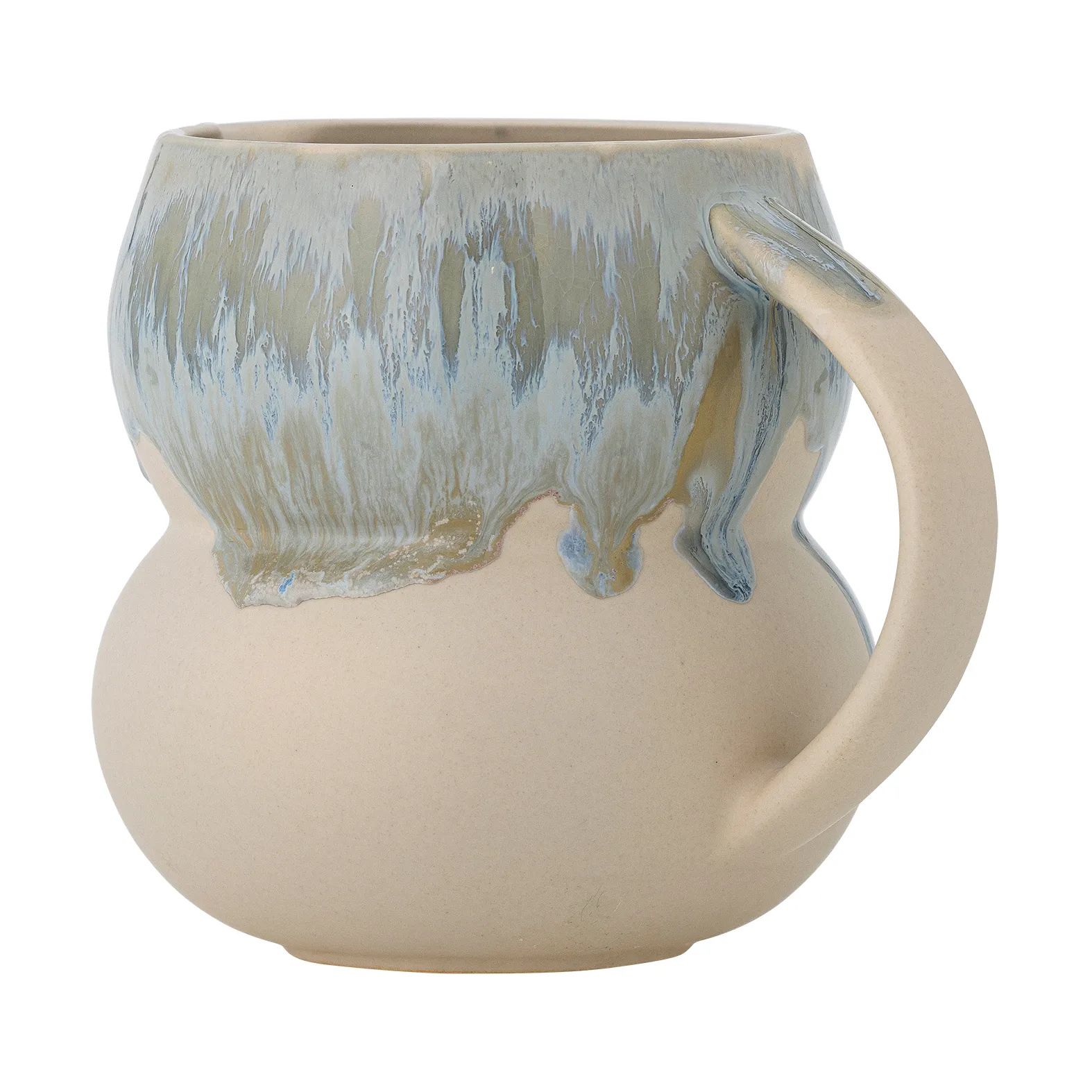 Luna milk jug 1.5 L, Blue Bloomingville