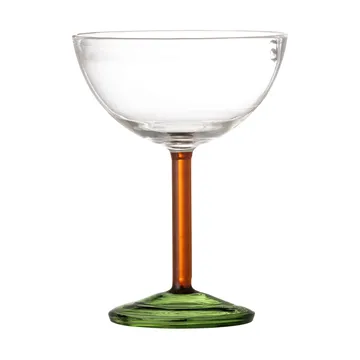 Martine cocktail glass 230 ml - Green - Bloomingville