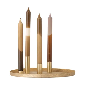 Maxime Advent candlestick Ø30 cm - Gold - Bloomingville