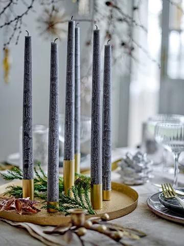 Maxime Advent candlestick Ø30 cm - Gold - Bloomingville