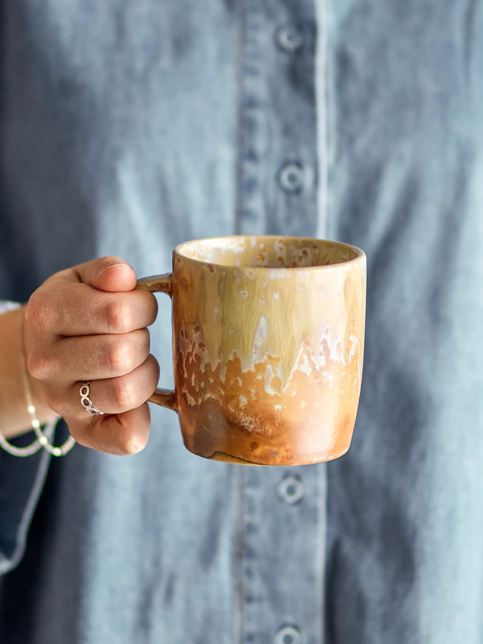Milani mug 40 cl, Natural Bloomingville