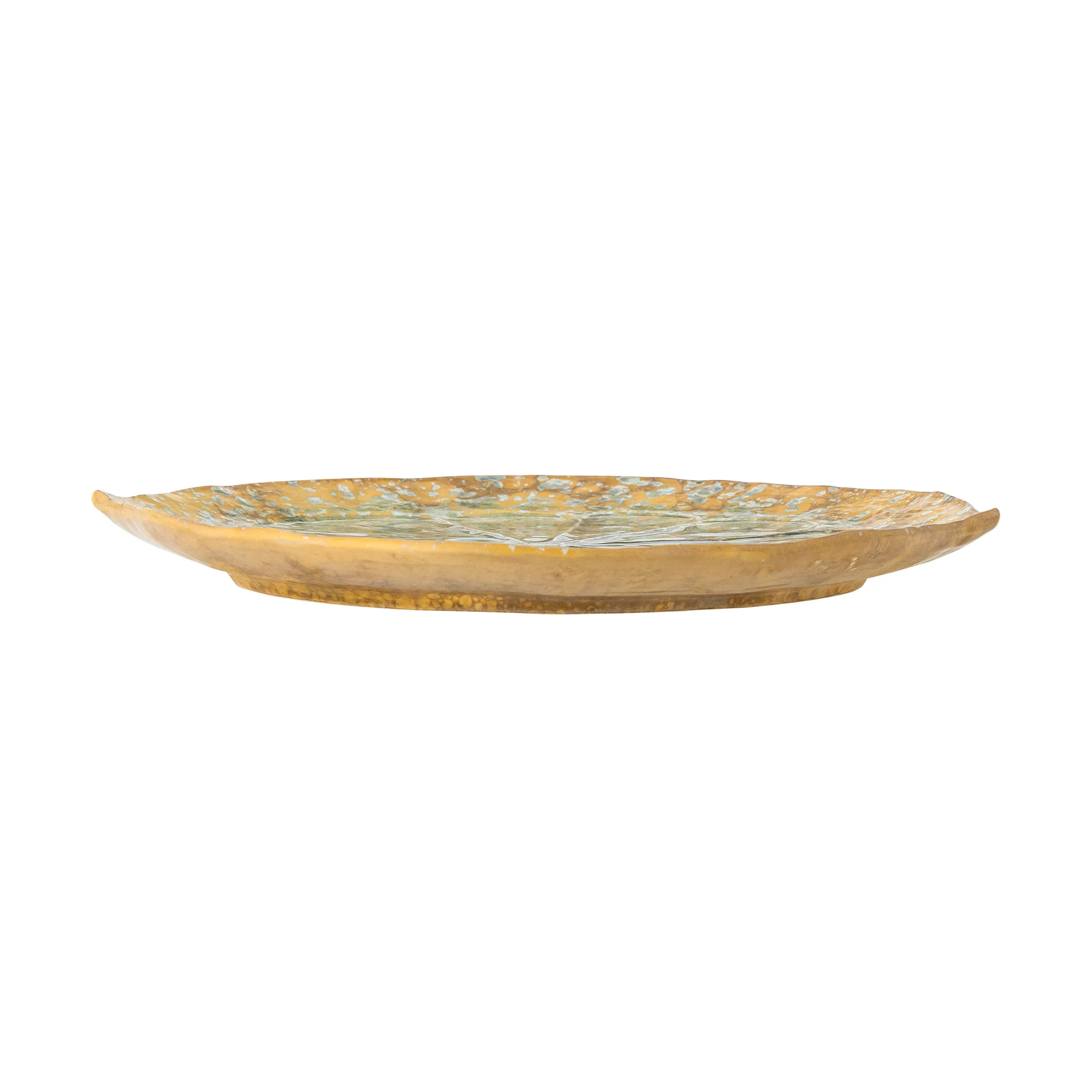 Milani serving platter Ø30 cm, Green Bloomingville