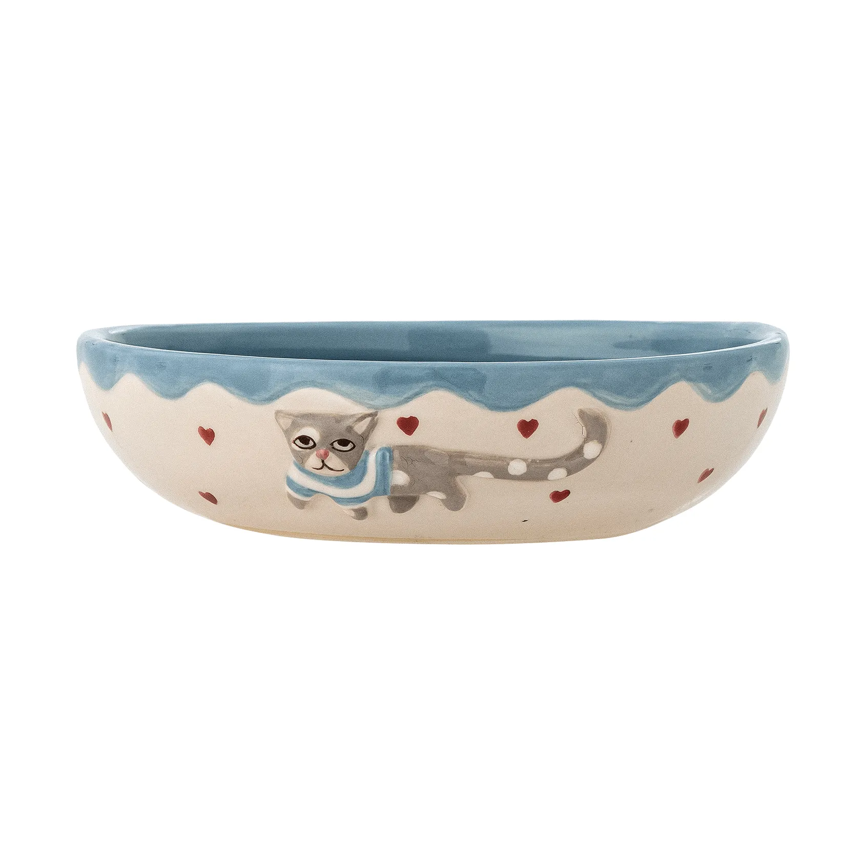 Mille dinner set, Cats, 3 pieces Bloomingville