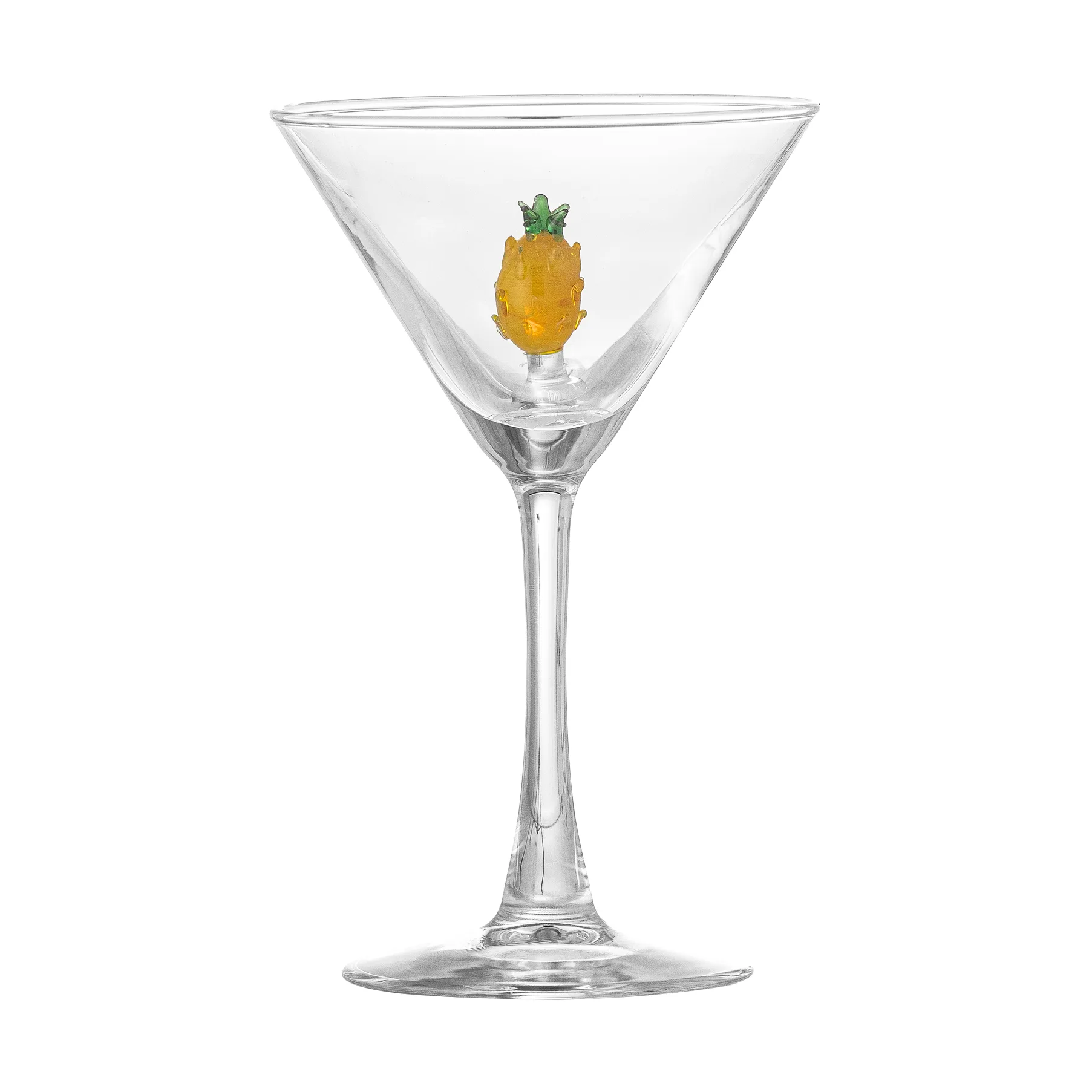 Misa cocktail glass 17 cl, Clear-pineapple Bloomingville