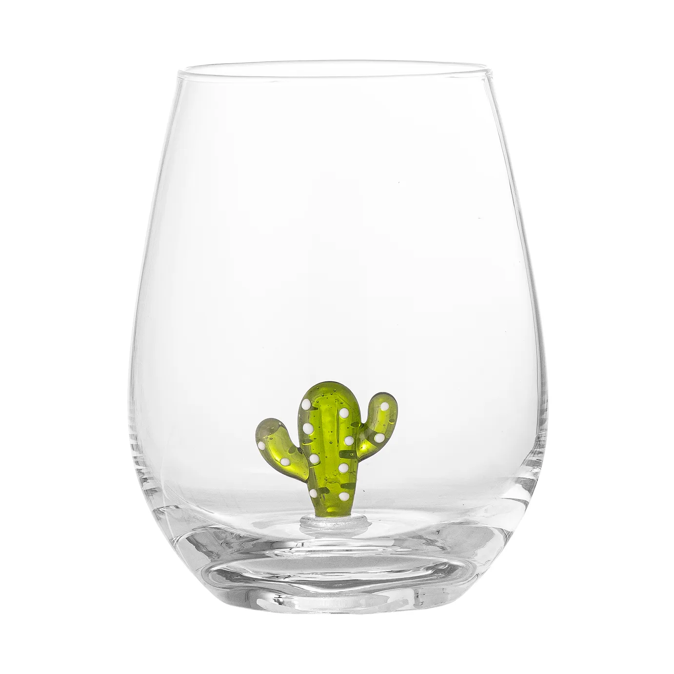Misa drinking glass 56 cl, Clear-cactus Bloomingville