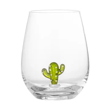Misa drinking glass 56 cl - Clear-cactus - Bloomingville