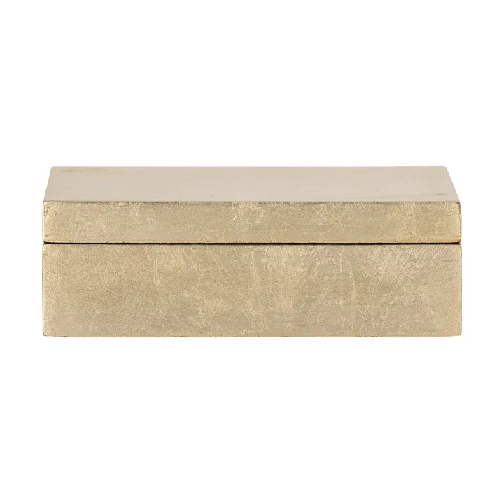 Nenon bowl with lid - Gold, 15.5x11 cm - Bloomingville