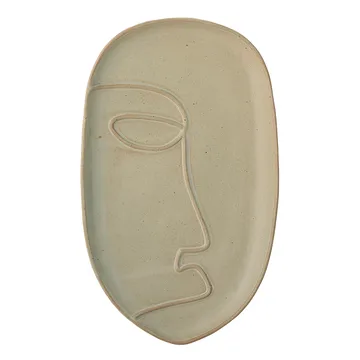 Ngan tray 18.5x30 cm - green - Bloomingville