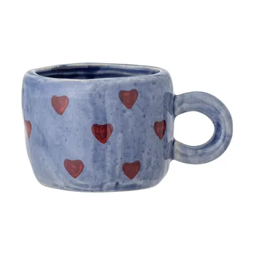 Nini cup 11.5 cl - Blue-hearts - Bloomingville