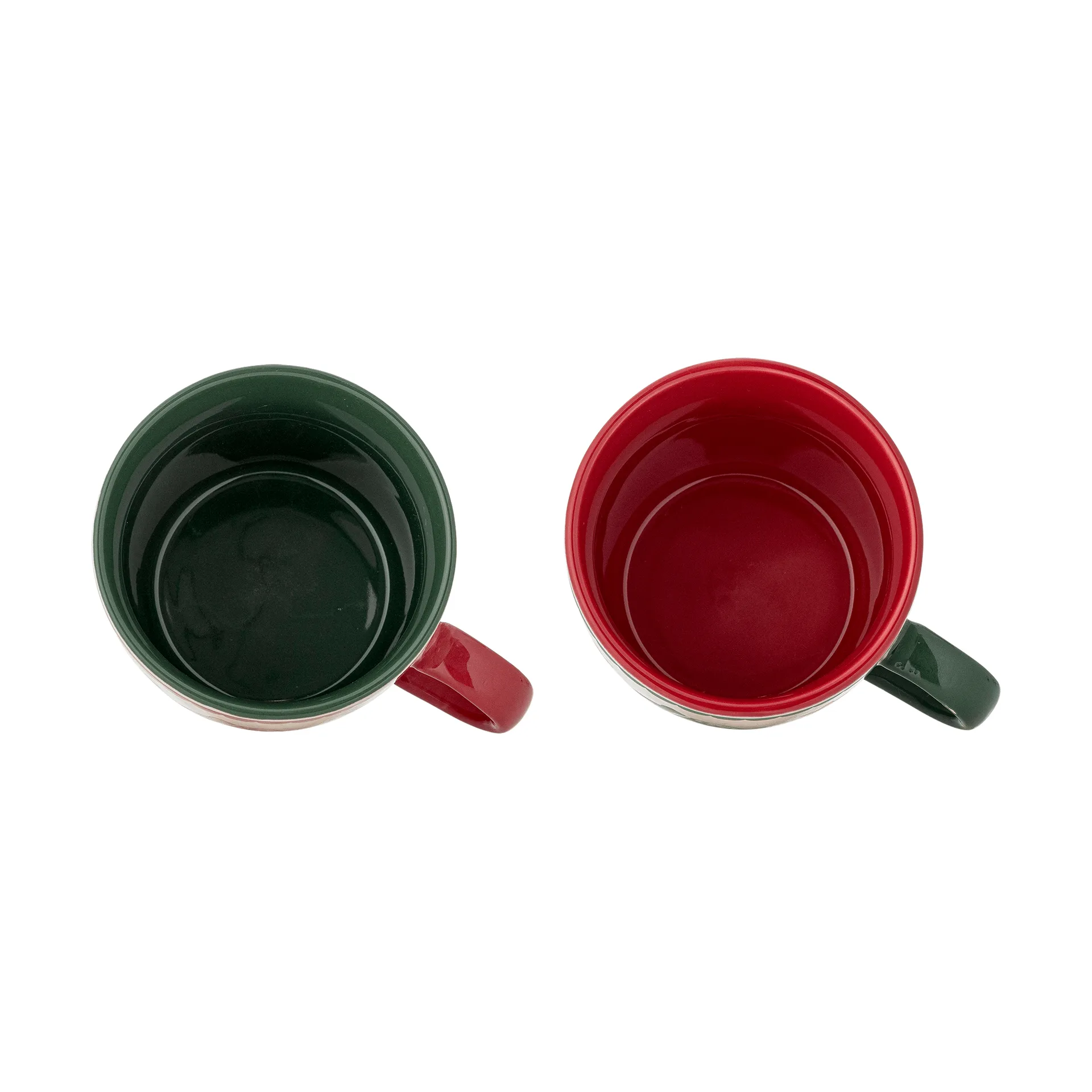 Number mug, Multi, 2 pieces, 30 cl Bloomingville