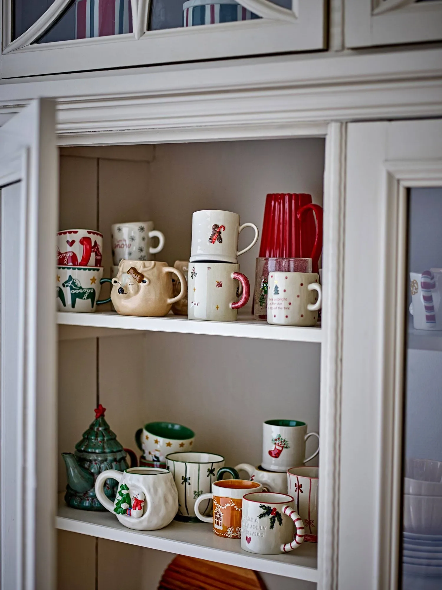 Number mug, Multi, 2 pieces, 30 cl Bloomingville