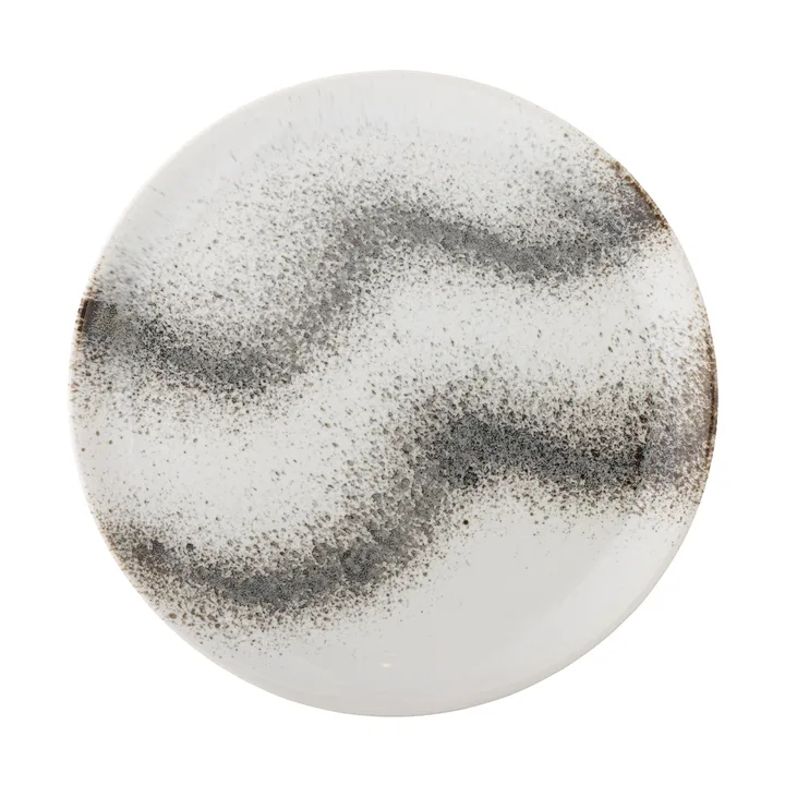 Paula plate Ø26.5 cm - Grey - Bloomingville
