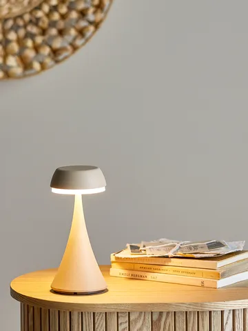 Pepple portable table lamp - Natural - Bloomingville