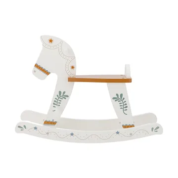 Ruddy rocking horse - White - Bloomingville