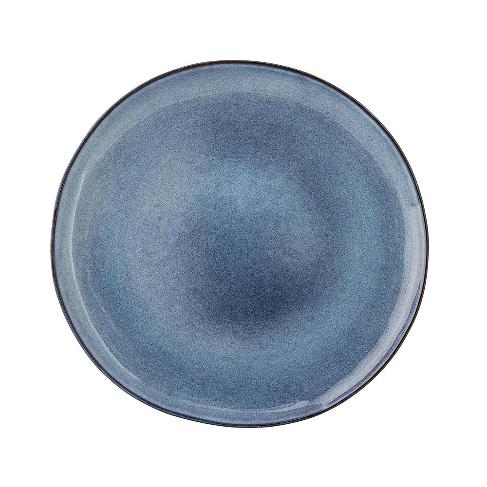 Sandrine plate Ø 22 cm, blue Bloomingville