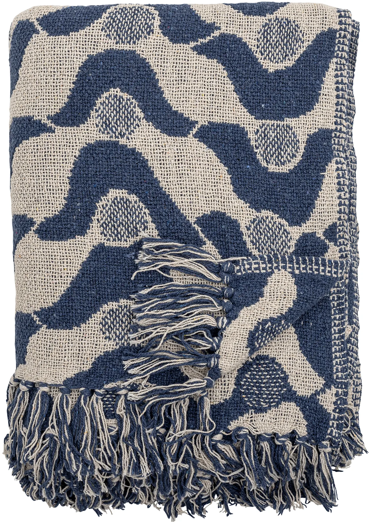 Santena throw 130x160 cm, Blue Bloomingville
