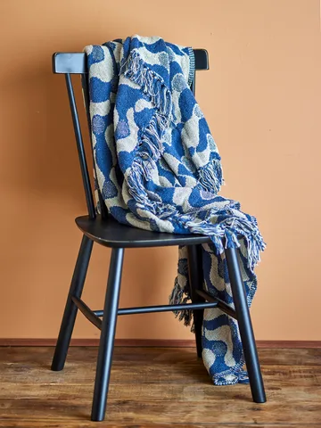 Santena throw 130x160 cm - Blue - Bloomingville