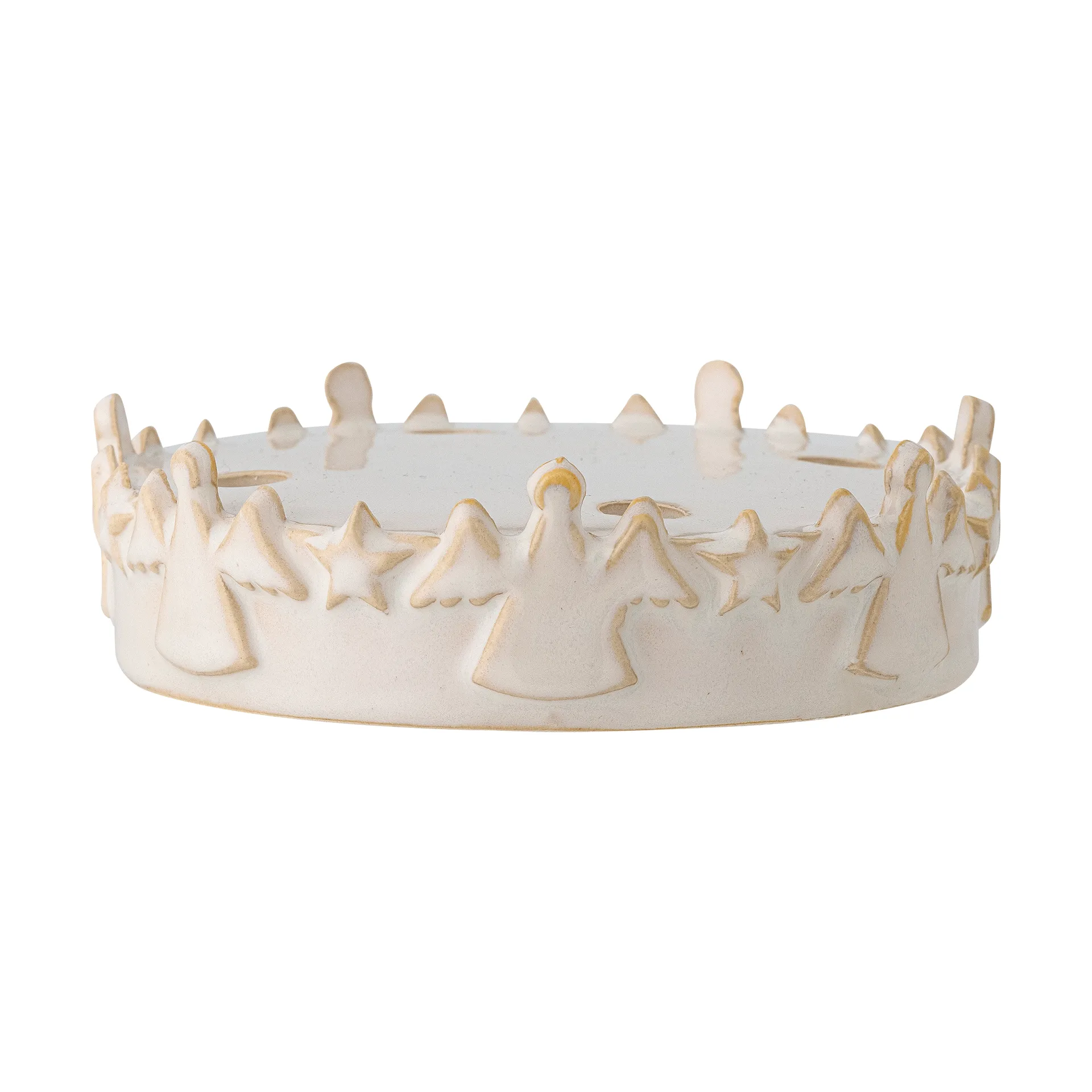 Starry Advent candle holder, White Bloomingville