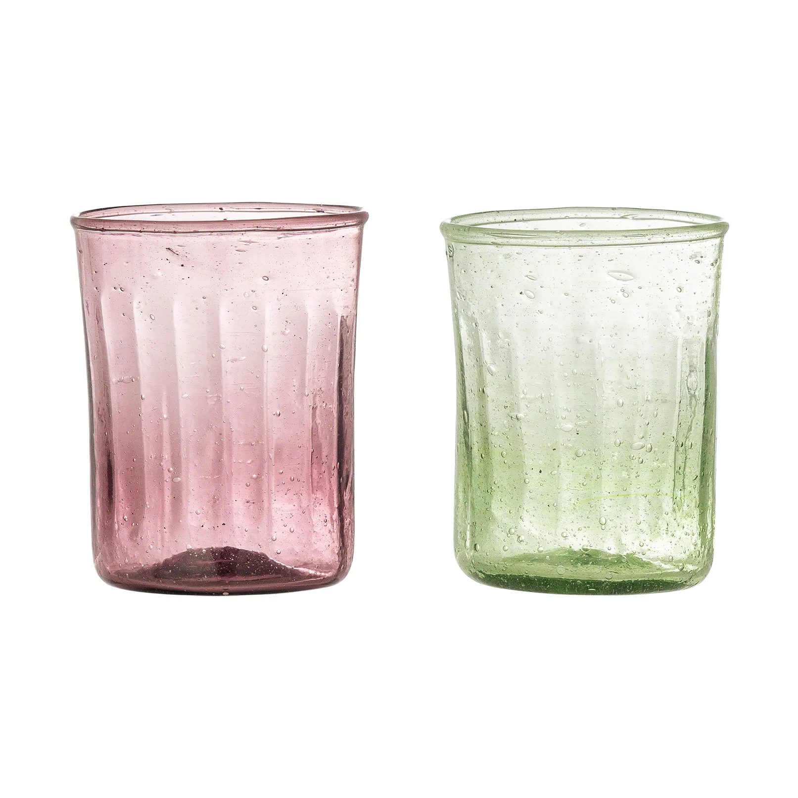 Sunil drinking glass 2-pack, Green Bloomingville