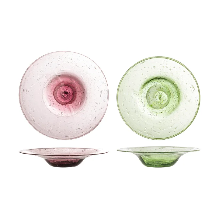 Sunil side plate 2-pack - Green - Bloomingville