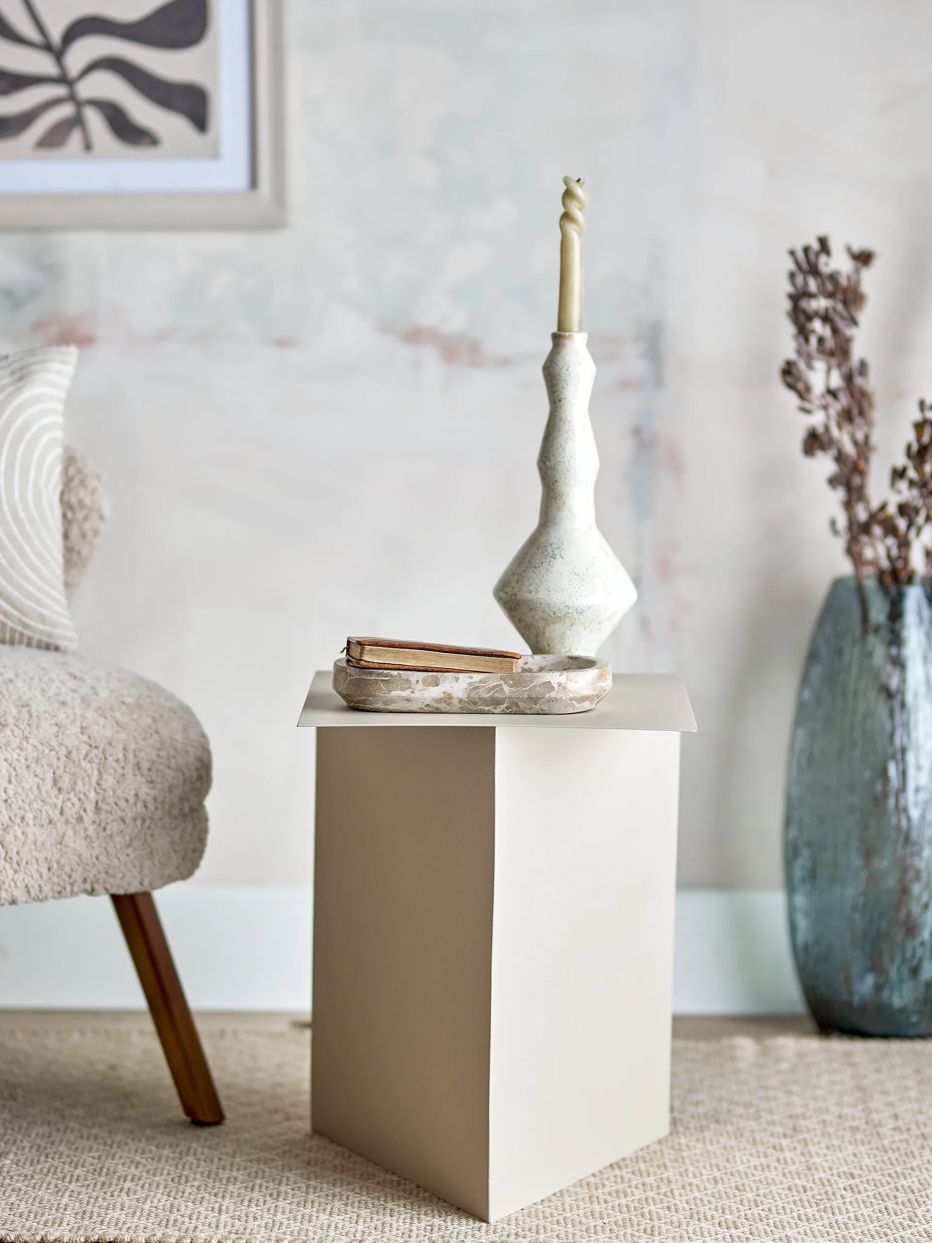 Tasha side table 35x45 cm, Natural Bloomingville