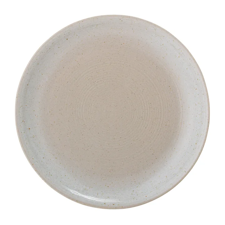 Taupe plate Ø21.5 cm - grey - Bloomingville