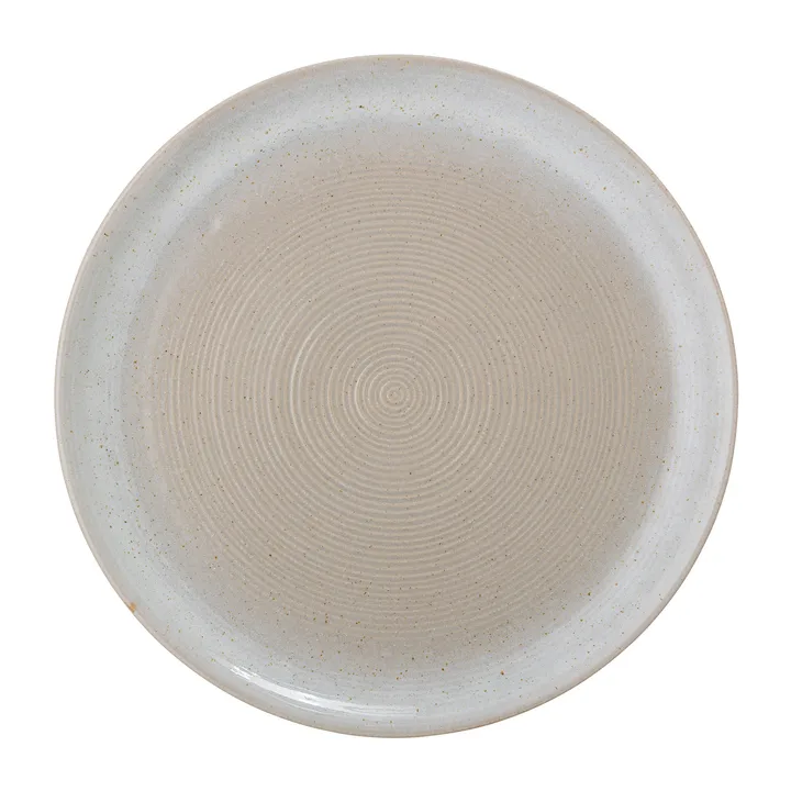 Taupe plate Ø27 cm - grey - Bloomingville