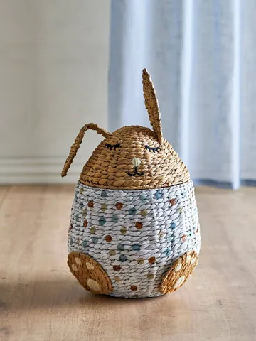 Villja basket with lid - Multi - Bloomingville