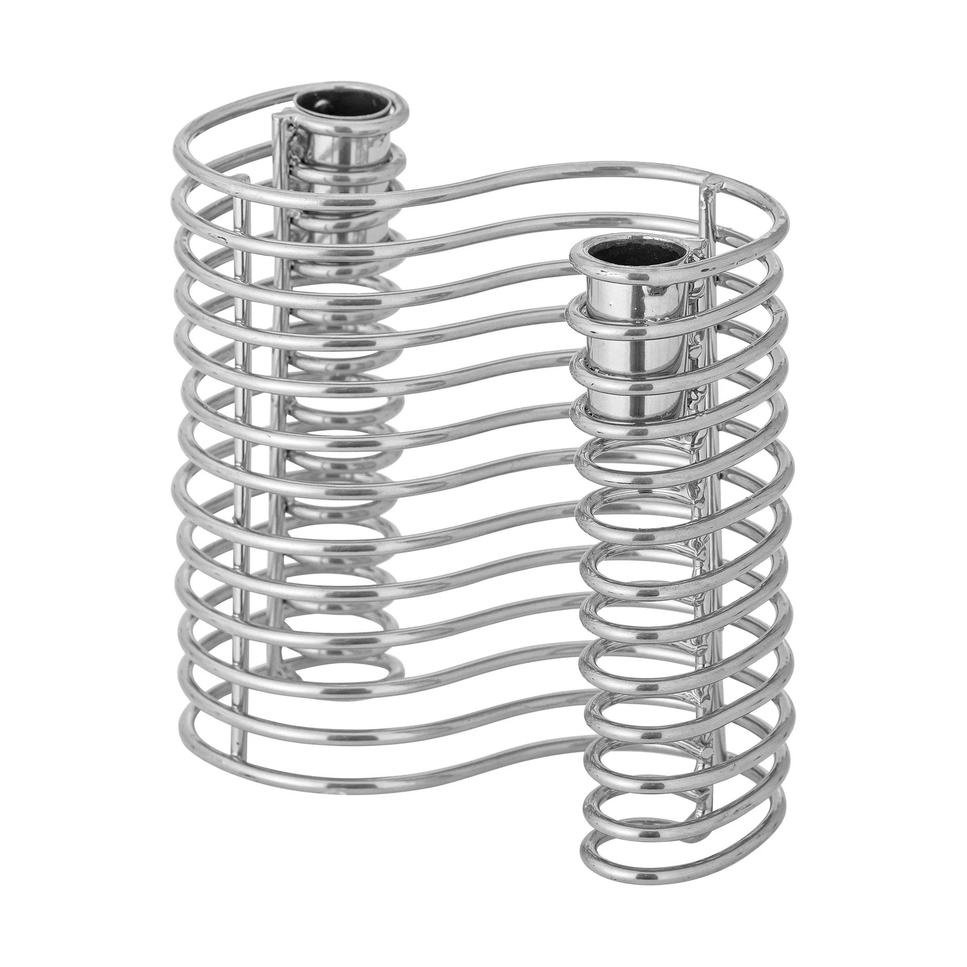 Wavela candleholder 15.5x14.5 cm, Silver Bloomingville
