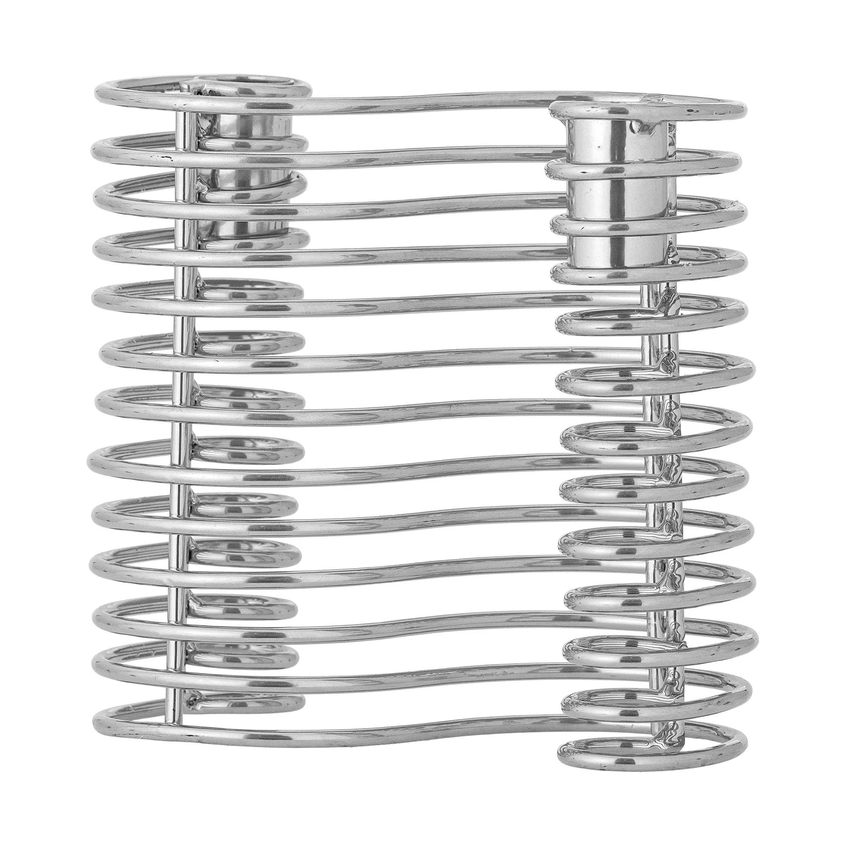 Wavela candleholder 15.5x14.5 cm, Silver Bloomingville