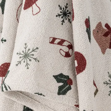 Yule blanket 130x160 cm - Beige - Bloomingville