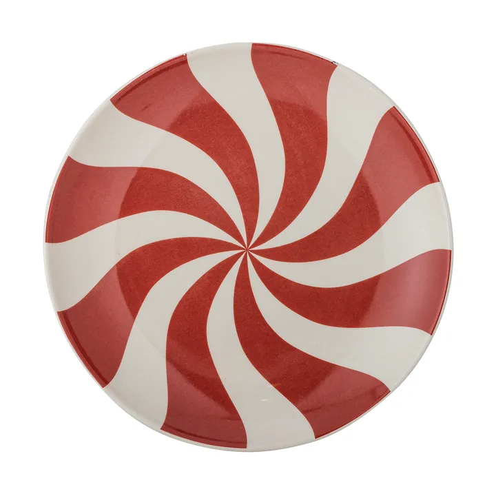 Yule plate Ø23 cm - Natural red - Bloomingville