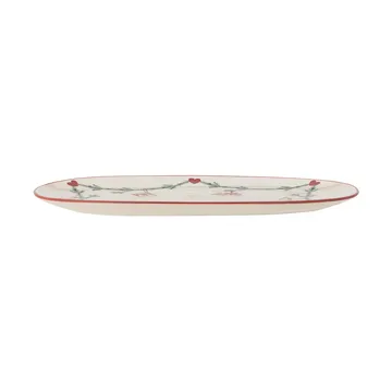 Yule serving tray 38.5x23 cm - White - Bloomingville