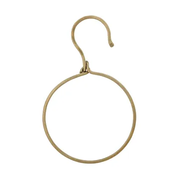 Zigga hanger - Brass - Bloomingville