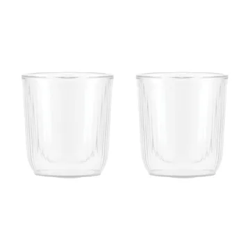 Douro double walled sake glass 14,5 cl 2-pack - Clear - Bodum