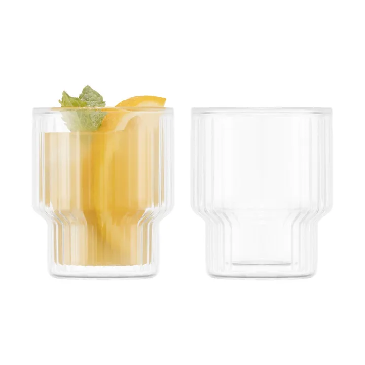 Navalia double walled glass 15 cl 2-pack - Clear - Bodum
