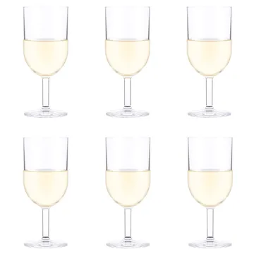 Oktett white wine glass 6-pack - 23 cl - Bodum