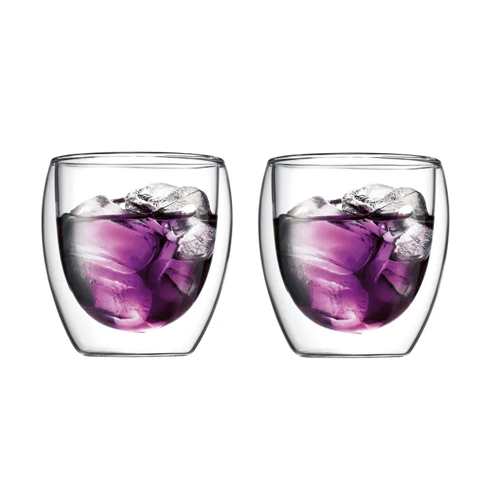 Pavina double wall glass 2-pack - 25 cl - Bodum