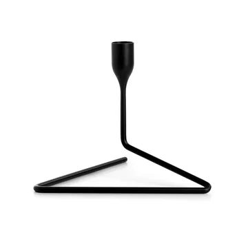 Puzzle candleholder small - black - Born In Sweden