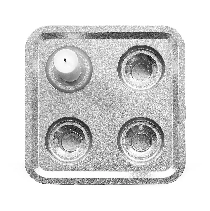 Stumpastaken Four, Polished aluminum Born In Sweden
