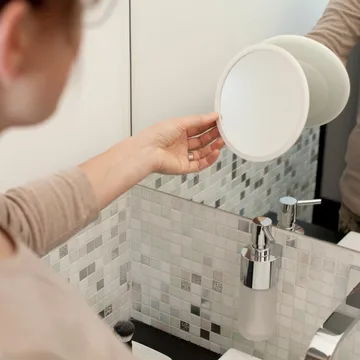 AirMirror makeup mirror x15 detachable with suction cup - Ø16.5 cm - Bosign