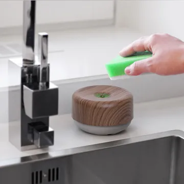 Bosign dish soap pump - Dark wooden details - Bosign