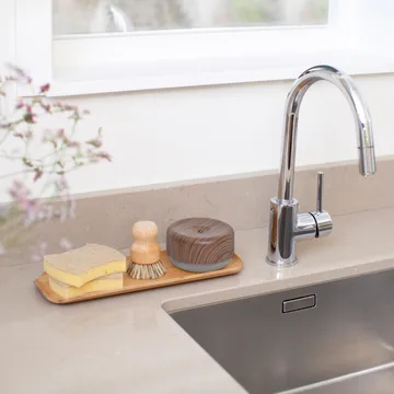 Bosign dish soap pump - Dark wooden details - Bosign