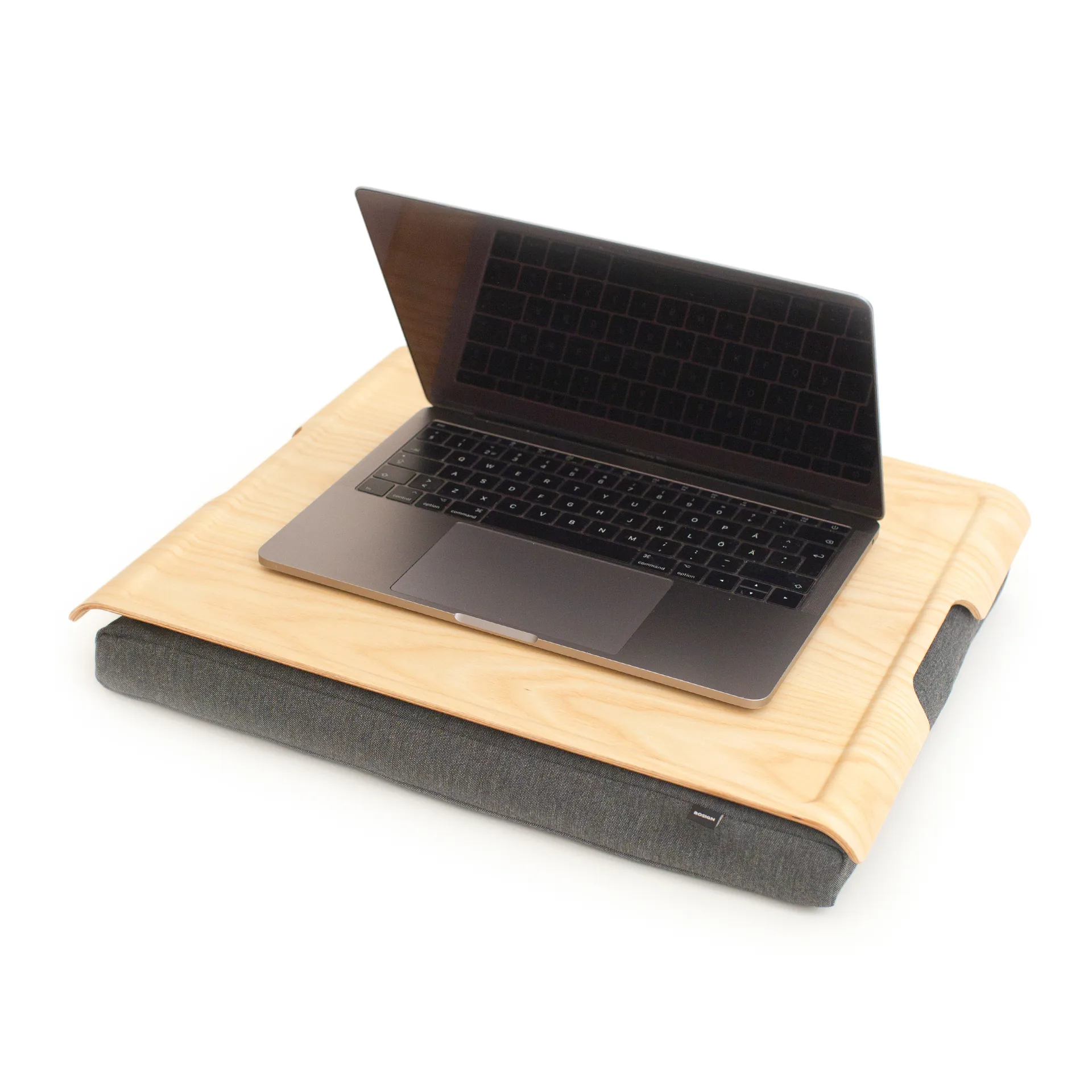 Bosign lap tray, Ash wood-grey Bosign