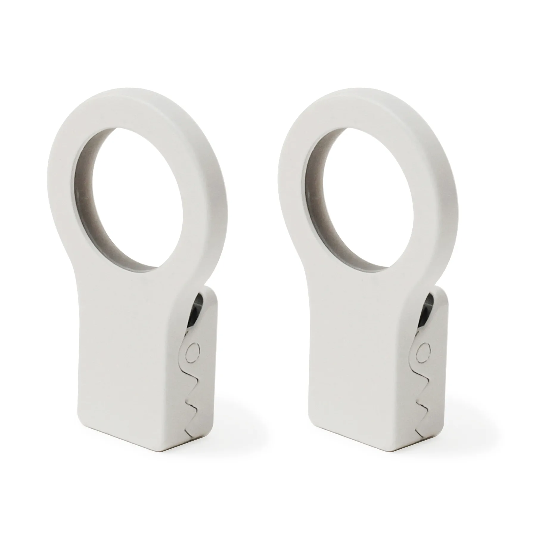 Bosign Loop clips for kitchen towel 2-pack, White Bosign