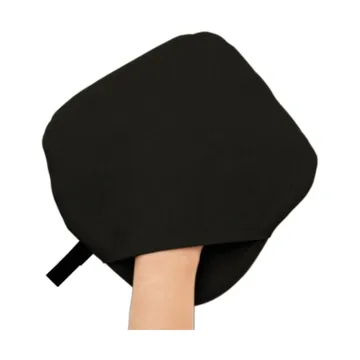 Bosign non-slip potholder with pocket - Black - Bosign